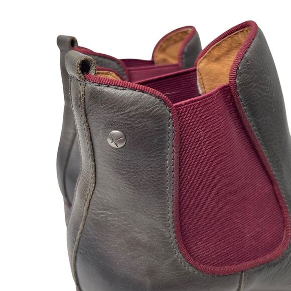 NEW Pikolinos Royal leather ankle boots Size 39 brown maroon red - Picture 3 of 10